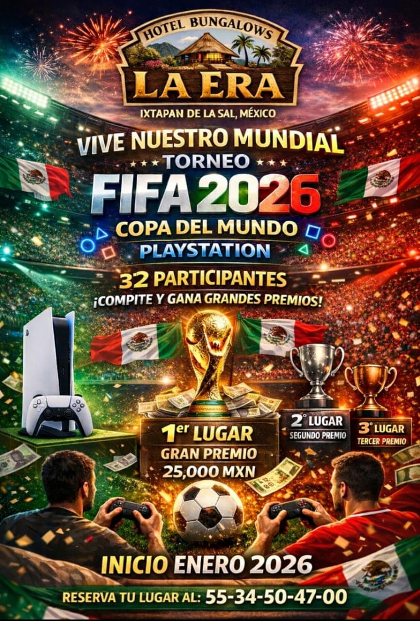 Vive nuestro mundial torneo de FIFA
